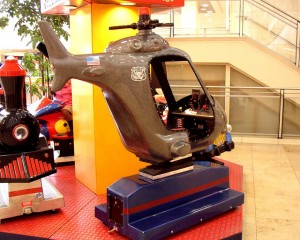 Emt kiddie ride helikopter sky wolf