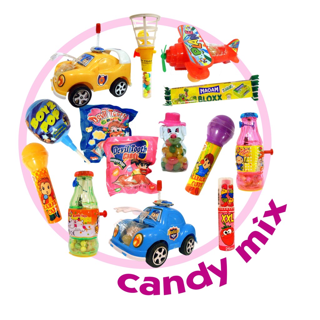 candy mix godteri til kran med myntinnkast