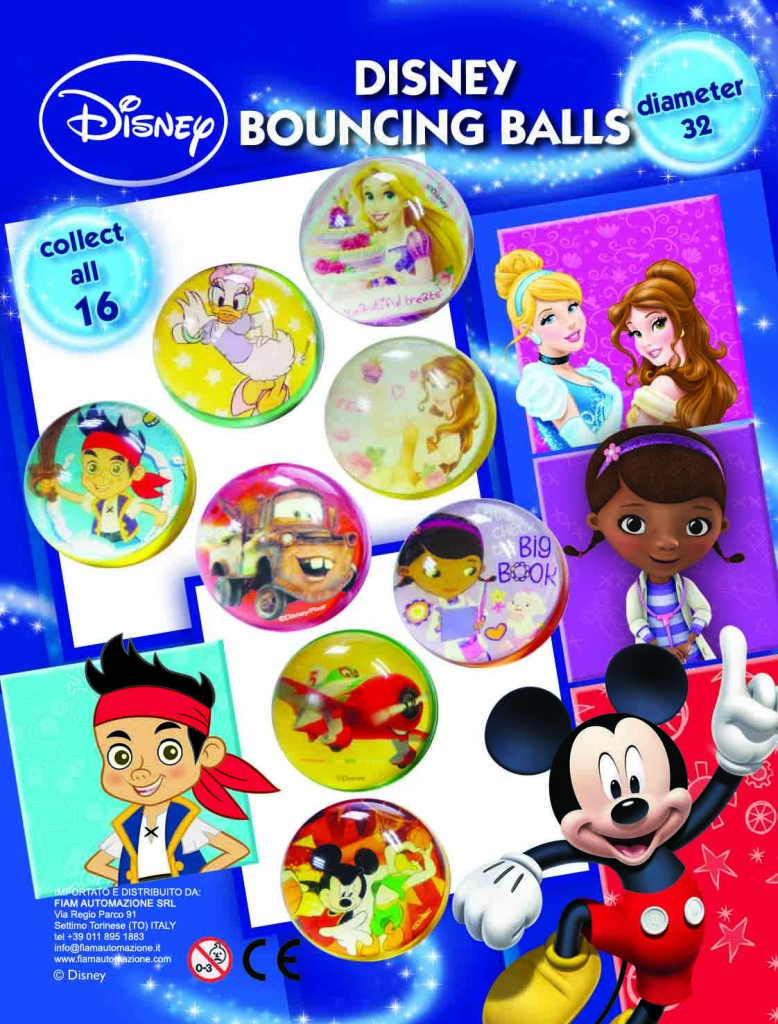 disney sprettballer bouncing balls 32mm