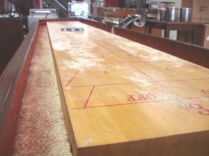 leie shuffleboard på korttidsutleie